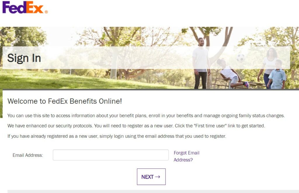 Choosewell Fedex Benefits Login Guide