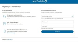 Sam's Club Redemption Portal