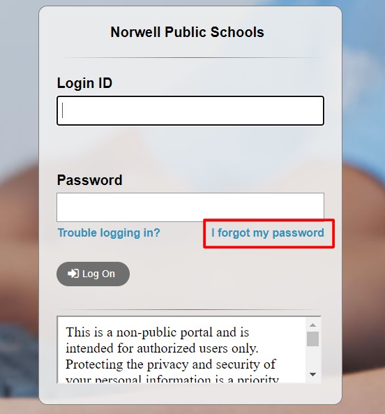 Norwell Aspen X2 Login Password Reset